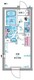 ジェノヴィア高円寺2 305 間取り図