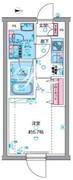 ジェノヴィア高円寺2 202 間取り図