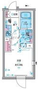 ジェノヴィア高円寺2 201 間取り図
