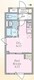 エルファーロ中野9 402 間取り図