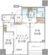 白金ザ・スカイ E-913 間取り図