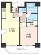 ラサンテ錦糸町 601 間取り図