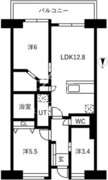 アクティ目黒駅前 1-420 間取り図