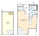 ミリアレジデンス早稲田山吹町 202 間取り図