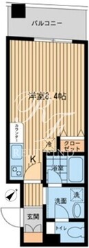 ミスズコート門前仲町 402 間取り図