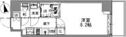 エスレジデンス浅草 704 間取り図