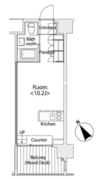 イプセ学芸大学 703 間取り図