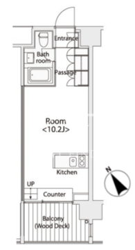 イプセ学芸大学 703 間取り図