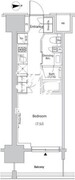 ザ・パークハビオ目白タワー 908 間取り図