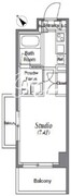 アジリア南麻布J's 511 間取り図