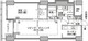 東雲キャナルコートCODAN 16-404 間取り図