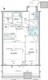 パークタワー勝どき S-823 間取り図