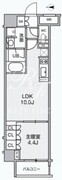 アリビス綾瀬 205 間取り図