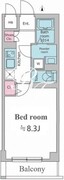 レオーネ方南町 104 間取り図