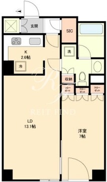 ジュールＡ 1005 間取り図