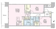 晴海フラッグ PARK-A-805 間取り図