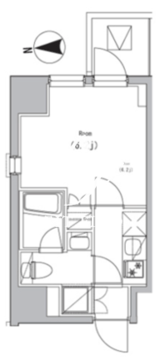 プレミアムキューブ大森本町 304 間取り図