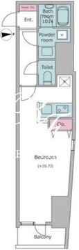 コンフォリア要町 601 間取り図