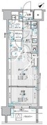 ミリアレジデンス東池袋 1005 間取り図