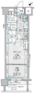 ミリアレジデンス東池袋 1005 間取り図