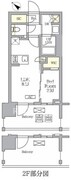 テラス神田猿楽町 202 間取り図