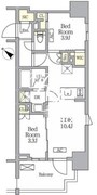 テラス神田猿楽町 503 間取り図