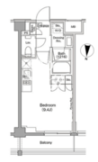 ザ・パークハビオ三軒茶屋テラス 312 間取り図
