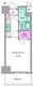 レジディア杉並方南町 210 間取り図