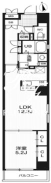 レジディア浅草プレイス 301 間取り図