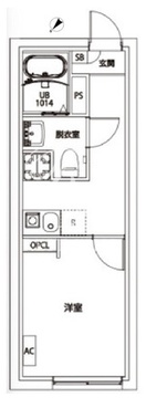 シティウォーク志村3丁目 101 間取り図
