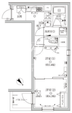 ベルシードステアー東十条駅前 101 間取り図