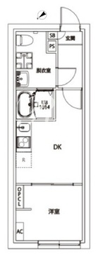 シティウォーク志村3丁目 102 間取り図