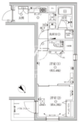 ベルシードステアー東十条駅前 201 間取り図