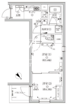 ベルシードステアー東十条駅前 301 間取り図