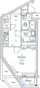 マインドお花茶屋 402 間取り図