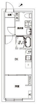 シティウォーク志村3丁目 203 間取り図