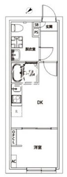 シティウォーク志村3丁目 302 間取り図