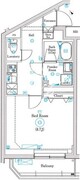 マインドお花茶屋 202 間取り図
