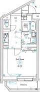 マインドお花茶屋 302 間取り図