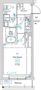 マインドお花茶屋 105 間取り図