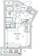 マインドお花茶屋 101 間取り図