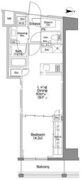 ザ・パークハビオSOHO代々木公園 606 間取り図