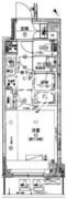 ハーモニーレジデンス水天宮前 503 間取り図