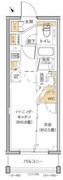 リビオメゾン田端 703 間取り図