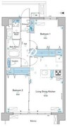 ルフォンプログレ赤羽 310 間取り図