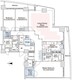 ラ・トゥール汐留 5003 間取り図