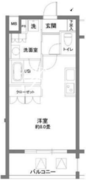 カスタリア大塚2 704 間取り図