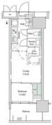 ブルックサイドレジデンス木場 619 間取り図