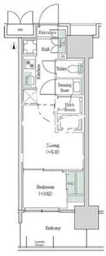 ブルックサイドレジデンス木場 619 間取り図