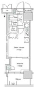ブルックサイドレジデンス木場 623 間取り図